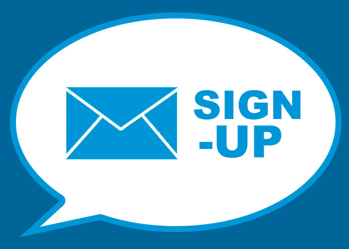 Sign Up for Our Email List