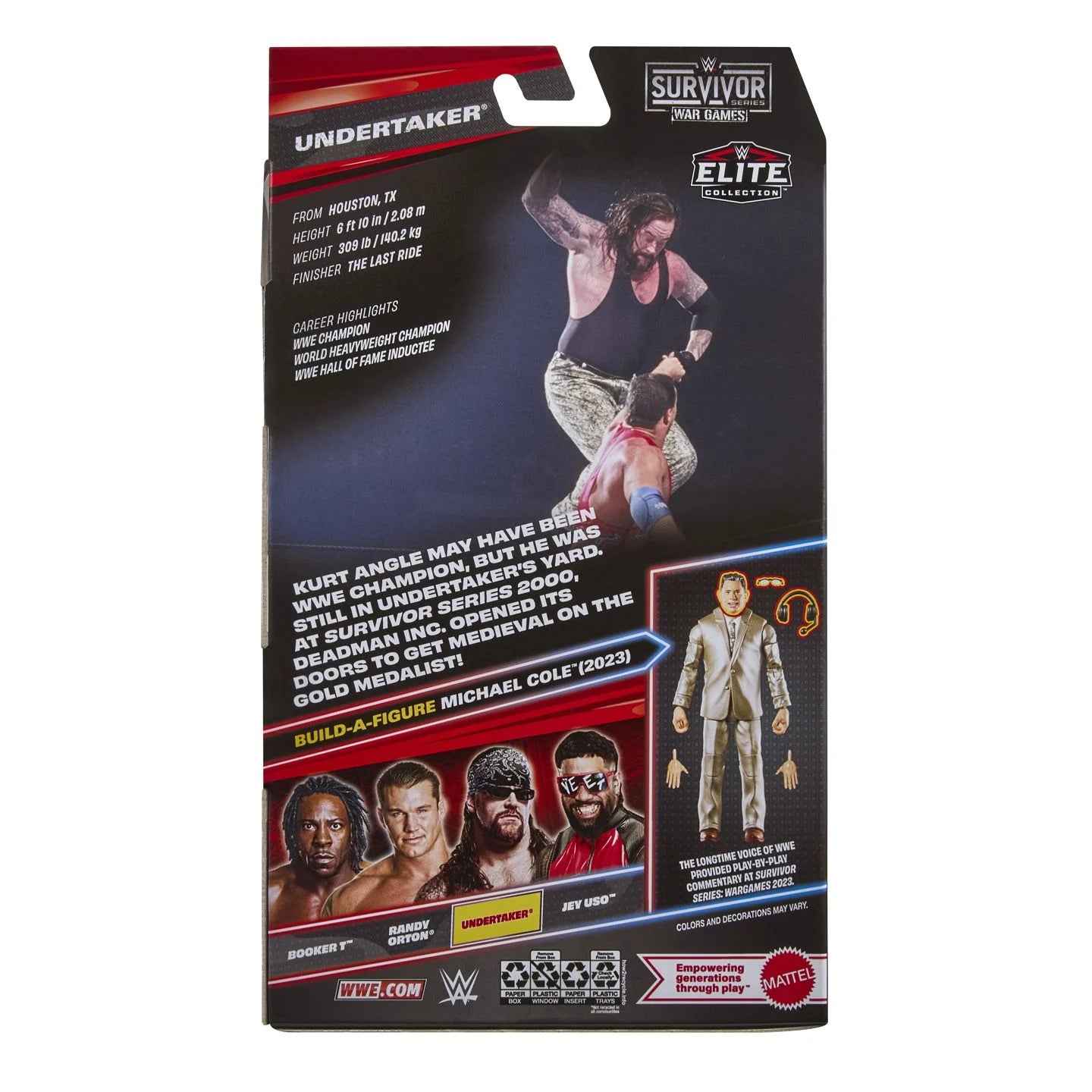 WWE Survivor Series: Elite Collection | Undertaker (Michael Cole BAF)