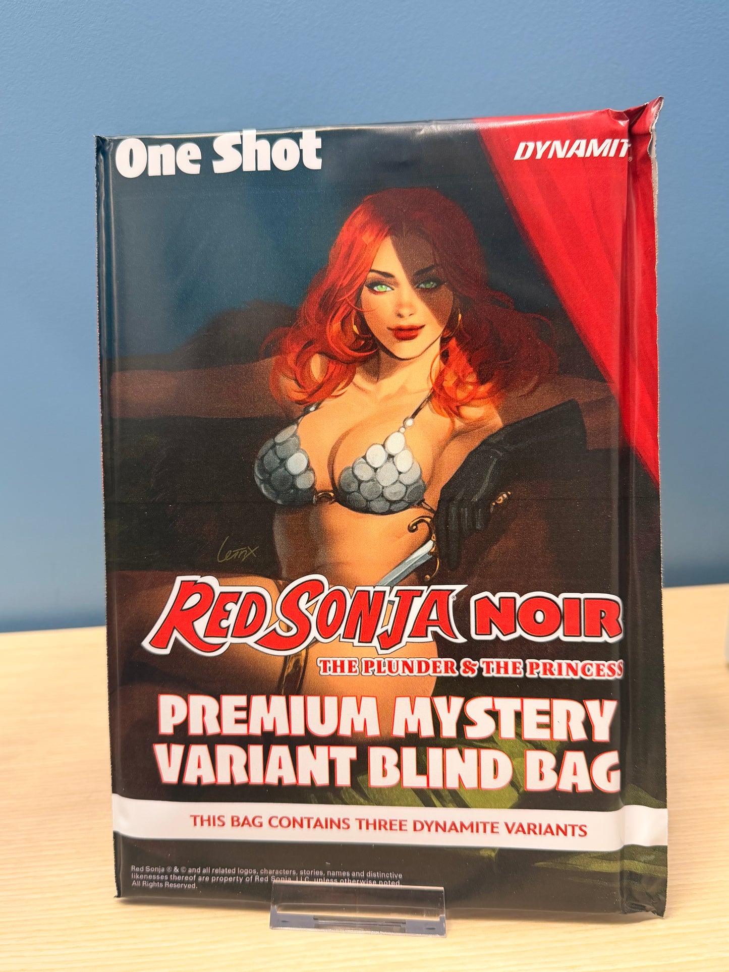 Red Sonja Noir: The Plunder & The Princess | Premium Mystery Variant Bling Bag Comics