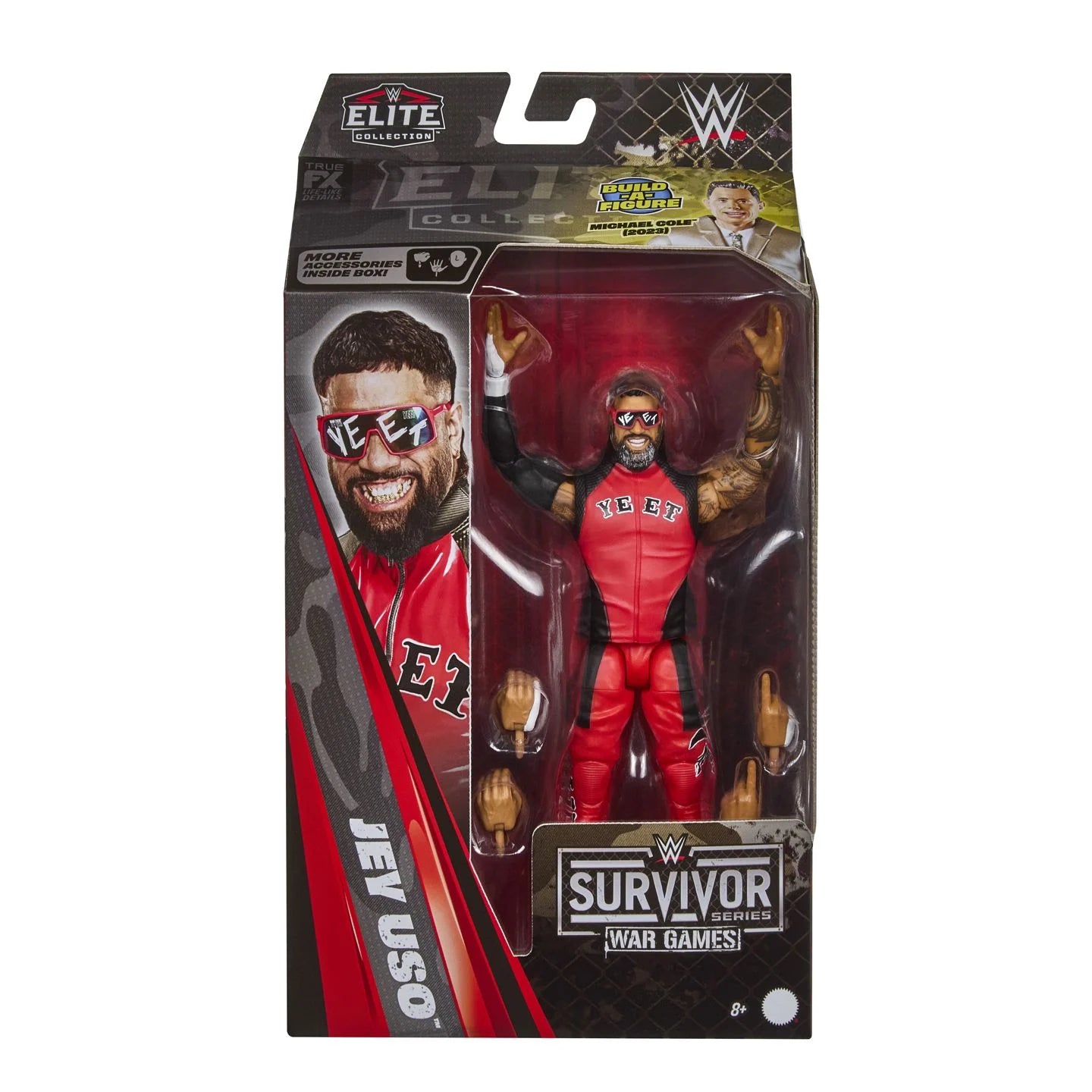 WWE Survivor Series: Elite Collection  |  Jey Uso (Michael Cole BAF)