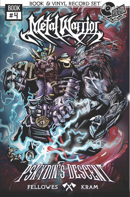 METAL WARRIOR TP #4 PSKYDINS DESCENT A BRUTAL KILLING MACHINE WITH 7 IN VINYL (OF 9)