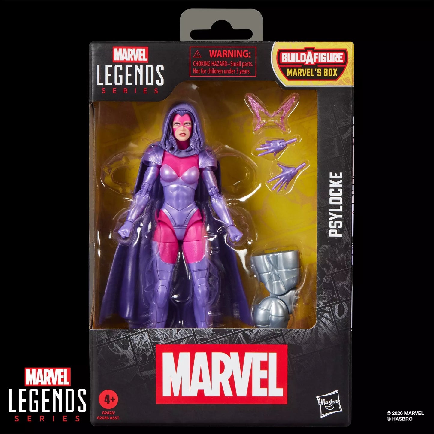 Marvel Legends  |  Psylocke (Build a Figure)