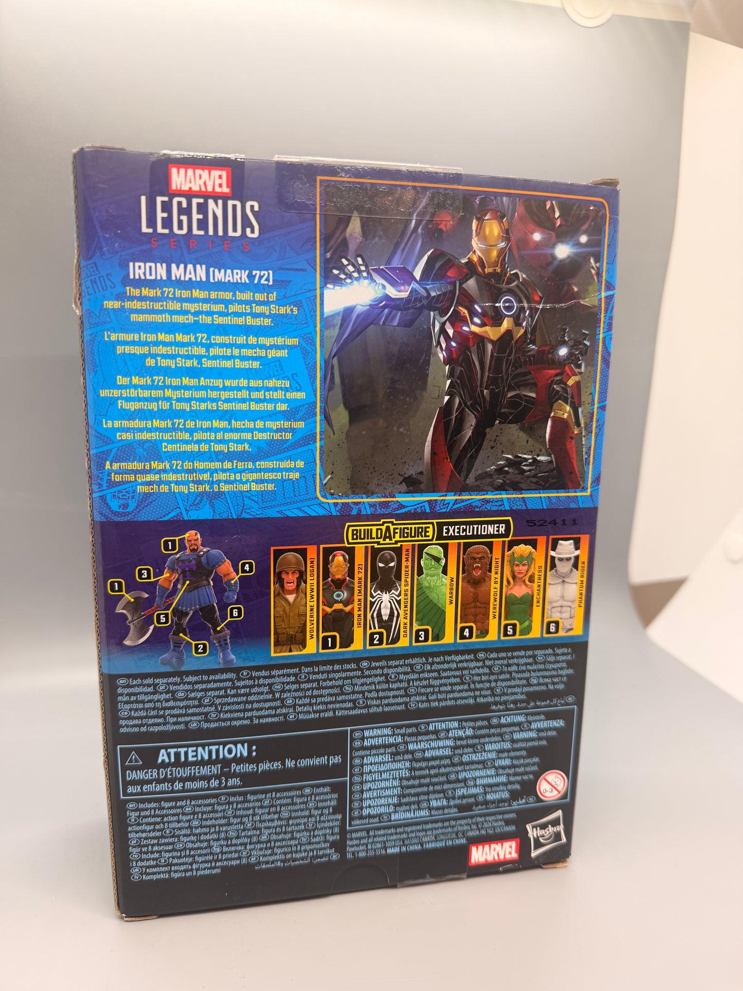 Marvel Legends  |  Iron Man (Mark 72)