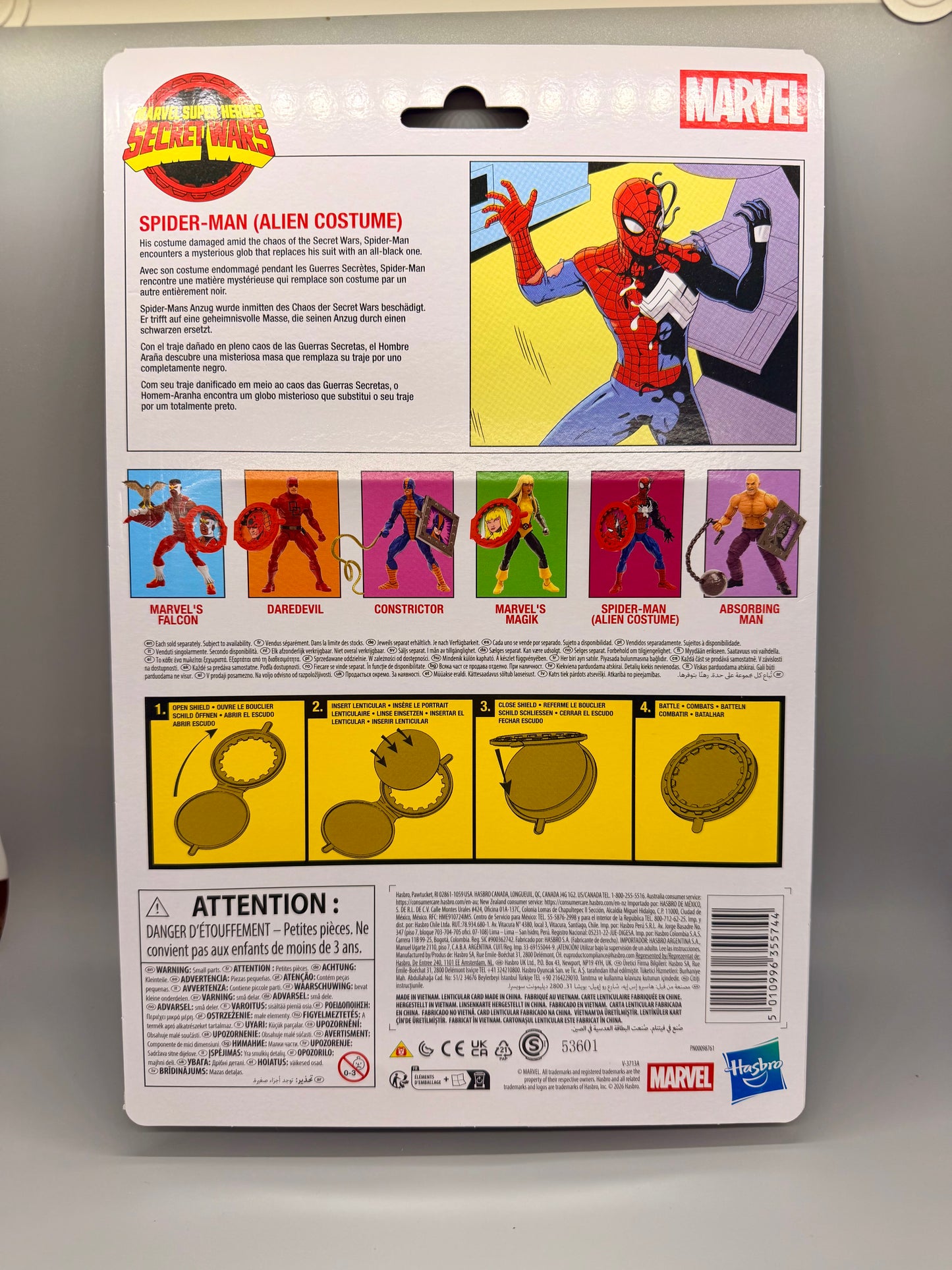 Marvel Legends Series: Secret Wars | Spider-Man Alien Costume