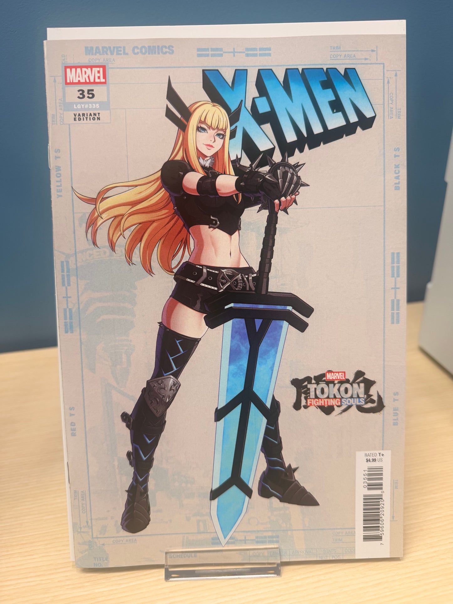 X-Men #35  | Marvel Tokon: Fighting Souls Magik Variant Cover 2026 Jed MacKay