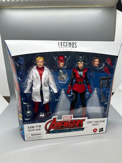 Marvel Legends | Avengers Two Pack: Hank Pym (Giant-Man) & Janet Van Dyne (Wasp)