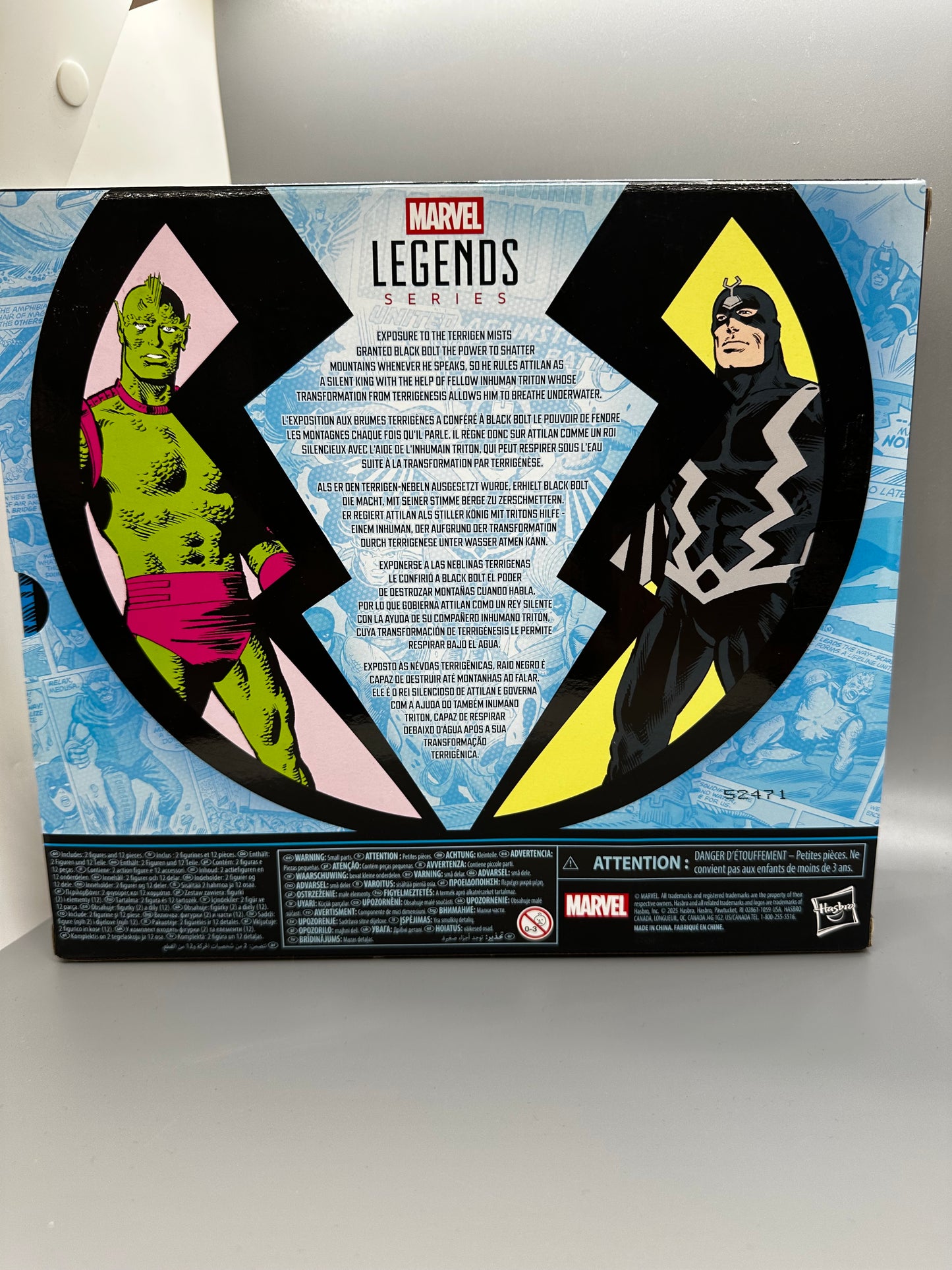 Marvel Legends | Inhumans: Black Bolt & Marvel's Triton