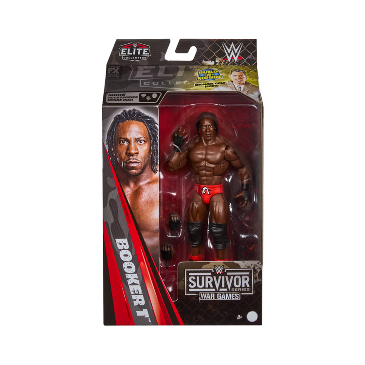 WWE Survivor Series: Elite Collection  |  Booker T (Michael Cole BAF)