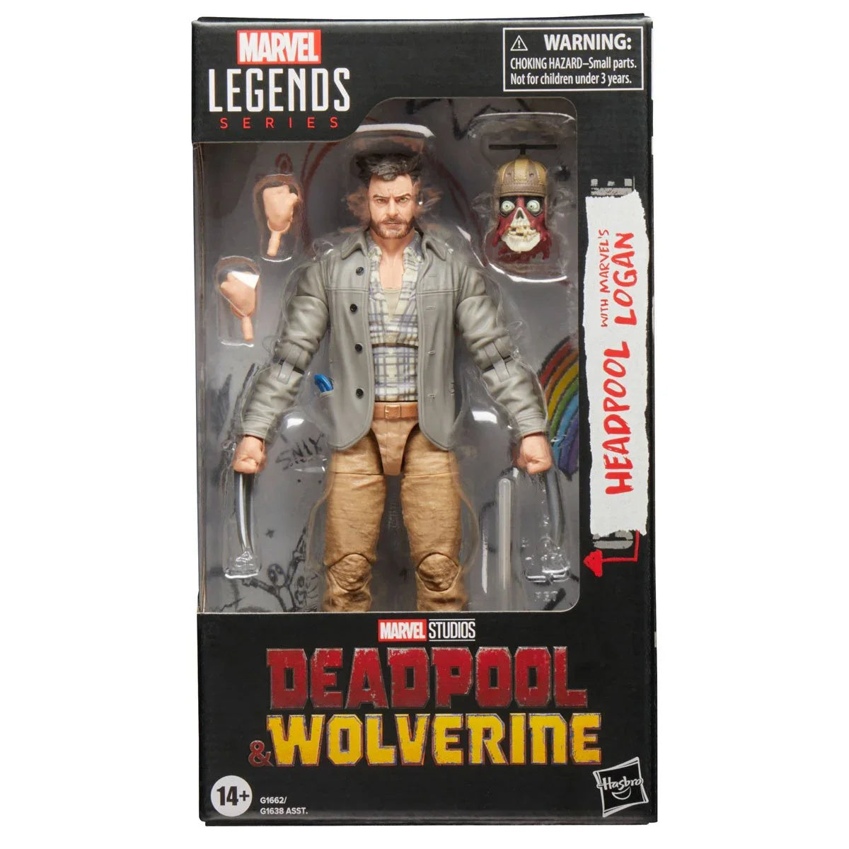 Marvel Legends: Deadpool & Wolverine  |  Headpool with Marvel's Logan